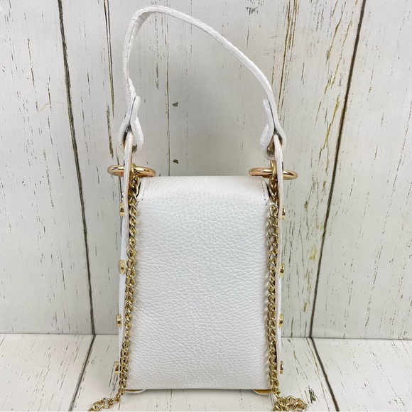 Bee Clasp Vera Pelle Leather Crossbody/Handbag - Picture 2 of 16